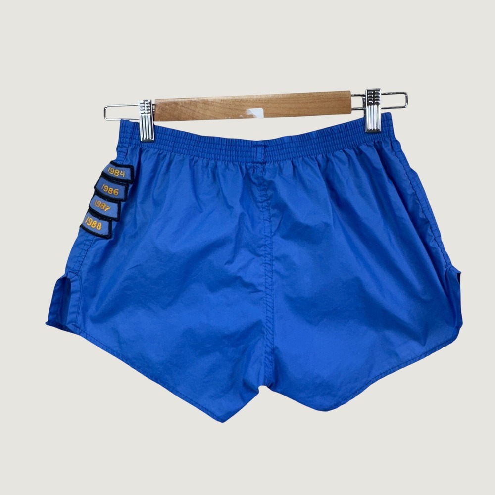 Soffe Vintage Soccer Shorts Womens XS Blue Eureka Soccer Club 1980s Retro Sporty - Picture 2 of 8
